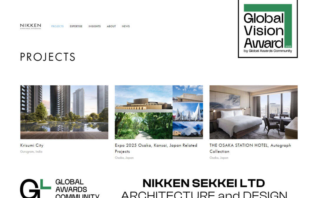 NIKKEN SEKKEI LTD  has a GLOBAL VISION!